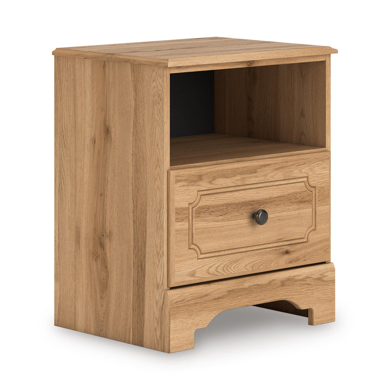  Signature Design by Ashley Aleaport PCB1075-91 One Drawer Night Stand IMAGE 1