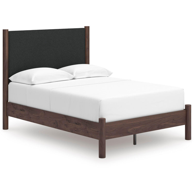  Size_Full -- Pamytta PCB2614B10 Full Upholstered Panel Platform Bed IMAGE 1