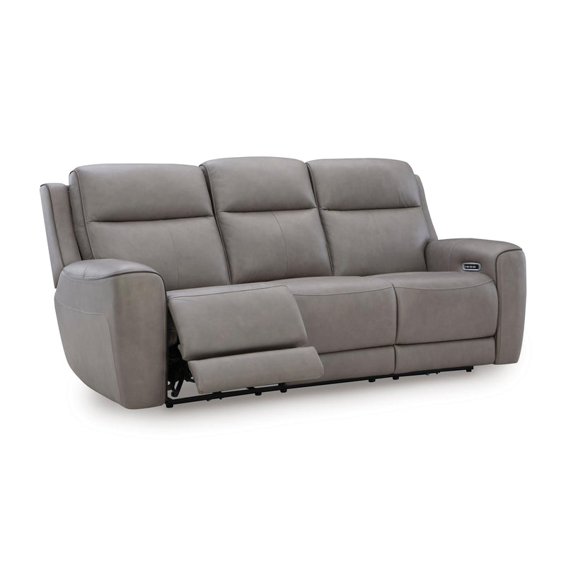  Manufacturer Color_Coin -- Signature Design by Ashley 5Z Comfort Power Reclining Leather Match Sofa IMAGE 1