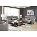  Manufacturer Color_Coin -- Signature Design by Ashley 5Z Comfort Power Reclining Leather Match Sofa IMAGE 18