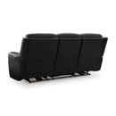  Manufacturer Color_Onyx -- 5Z-Comfort PCU1090215 Power Reclining Sofa with Adjustable Headrest IMAGE 5