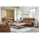  Manufacturer Color_Caramel -- Signature Design by Ashley Knightington Power Leather Match Recliner IMAGE 11