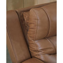  Manufacturer Color_Caramel -- Signature Design by Ashley Knightington Power Leather Match Recliner IMAGE 7