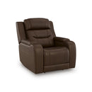  Manufacturer Color_Brown -- Knightington PCU1160213A Power Recliner with Audio Seating IMAGE 1
