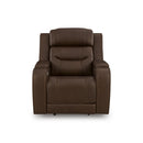  Manufacturer Color_Brown -- Knightington PCU1160213A Power Recliner with Audio Seating IMAGE 3