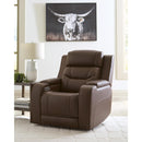  Manufacturer Color_Brown -- Knightington PCU1160213A Power Recliner with Audio Seating IMAGE 4