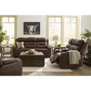  Manufacturer Color_Brown -- Knightington PCU1160213A Power Recliner with Audio Seating IMAGE 9