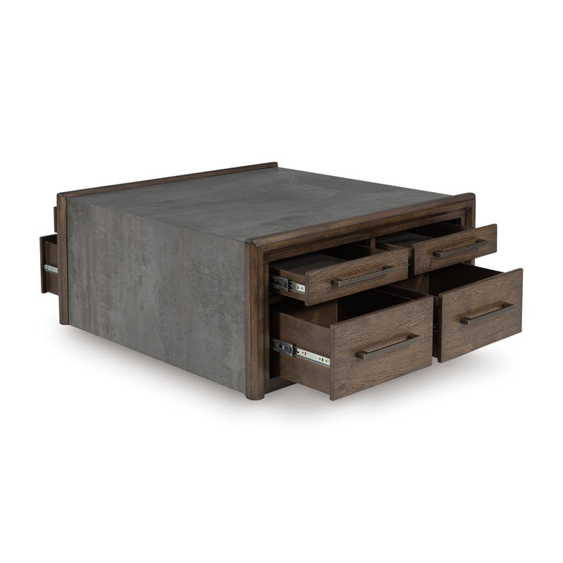  Signature Design by Ashley Kallenny T669-8 Square Cocktail Table IMAGE 2