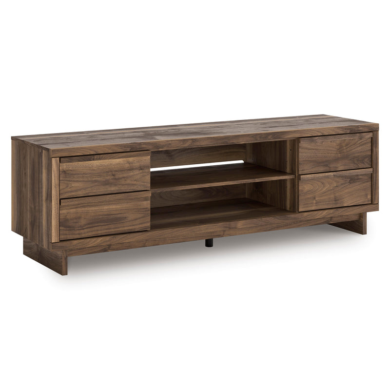  Signature Design by Ashley Zadilyn W3367-68 XL TV Stand with Fireplace Option IMAGE 1