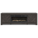  Signature Design by Ashley Cayboni W3789W1 71" TV Stand with Electric Fireplace IMAGE 1