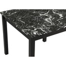  Crown Mark Lennon 1715SET-AB 5 pc Counter Height Dinette - Black IMAGE 8