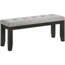  Crown Mark Bardstown 2152LG-BENCH Bench - Light Grey IMAGE 1