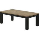  Crown Mark Theo 4168SET-NAT 3 pc Cocktail Table Set - Natural IMAGE 2
