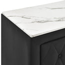  Crown Mark Annabelle 5114BK-2 Nightstand - Black IMAGE 5