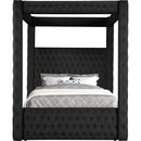  Size_Queen -- Crown Mark Annabelle Upholstered Canopy Bed IMAGE 3