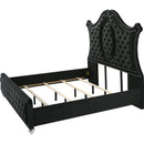  Size_Queen -- Crown Mark Cameo Upholstered Panel Bed IMAGE 2