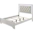  Size_Twin -- Crown Mark Lyssa Upholstered Platform Bed IMAGE 2