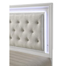  Size_Twin -- Crown Mark Lyssa Upholstered Platform Bed IMAGE 5