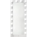  Crown Mark Luxo B4852WH-DB-SET Tall Lighted Vanity with Drawer - White IMAGE 9