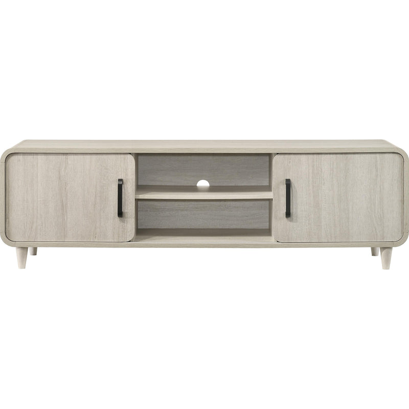  Crown Mark Nyomi B4900-9 TV Stand - White IMAGE 2