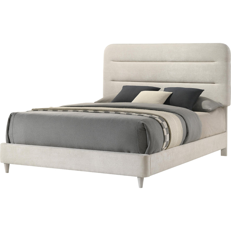  Size_King -- Nyomi B4900-K King Bed - White IMAGE 1