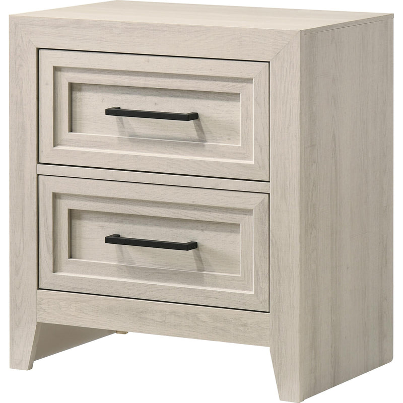  Crown Mark Lorraine B6600-2 Nightstand IMAGE 1