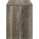  Crown Mark Rangley B6830-DESK Writing Desk - Grey/Brown IMAGE 2
