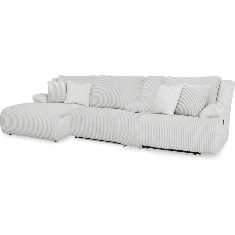  Manufacturer Color_Alloy -- Top Tier 92706S12 4 pc Reclining Sectional with Chaise IMAGE 1