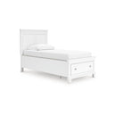  Signature Design by Ashley Fortman B680B24 Twin Panel Storage Bed IMAGE 1