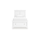  Signature Design by Ashley Fortman B680B24 Twin Panel Storage Bed IMAGE 4