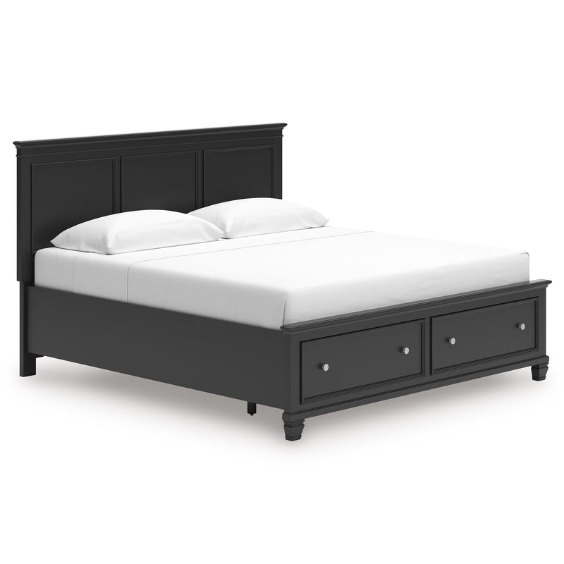  Size_King -- Lanolee B687B19 King Panel Storage Bed IMAGE 1