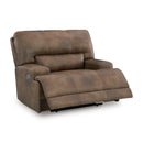  Signature Design by Ashley Beckley Place PC9180282 Power Recliner with Adjustable Headrest IMAGE 2
