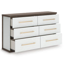  Signature Design by Ashley Kendanport PCB1108-31 Six Drawer Dresser IMAGE 2