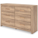 Signature Design by Ashley Kinlanni PCB1360-31 Six Drawer Dresser IMAGE 3