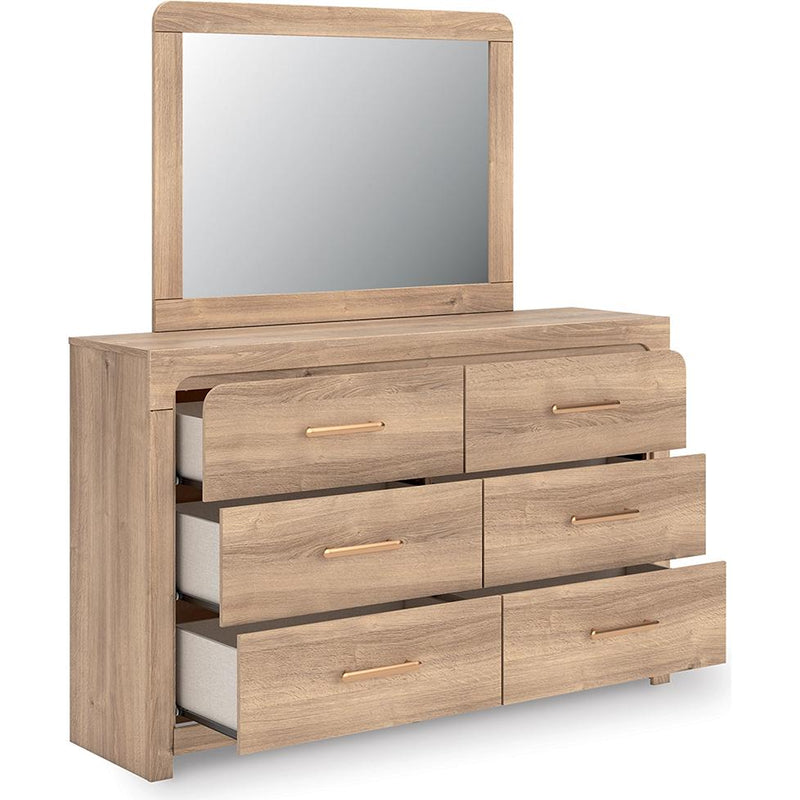  Signature Design by Ashley Kinlanni PCB1360B1 Dresser and Mirror IMAGE 2
