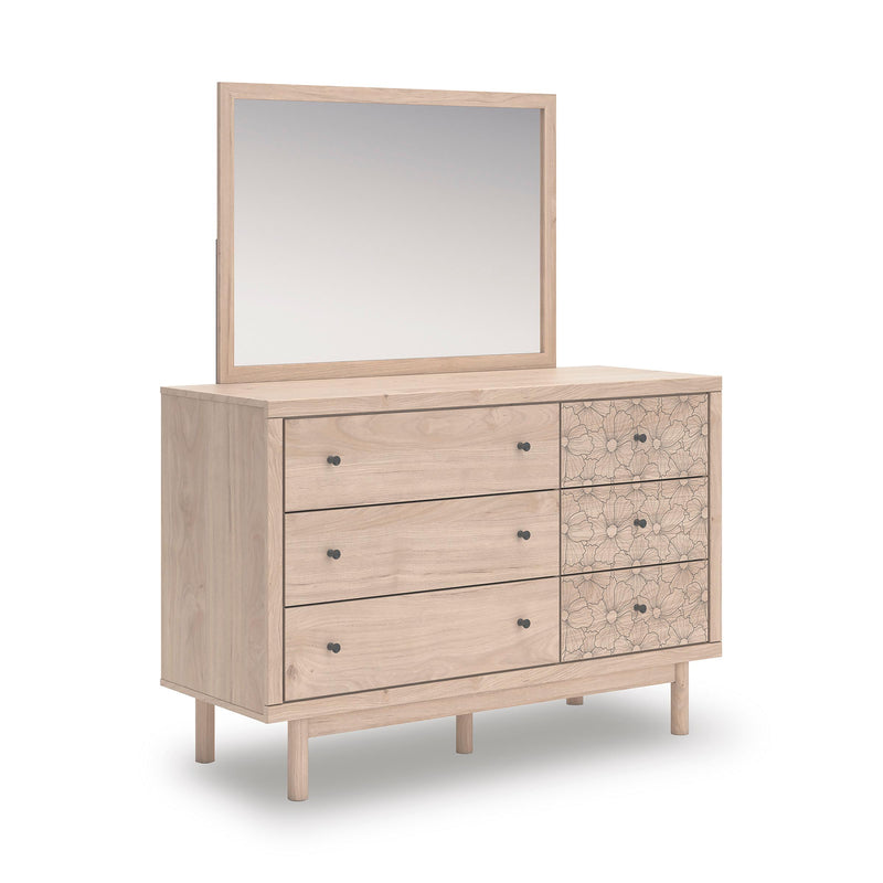  Signature Design by Ashley Arloster PCB1566B1 Dresser and Mirror IMAGE 1