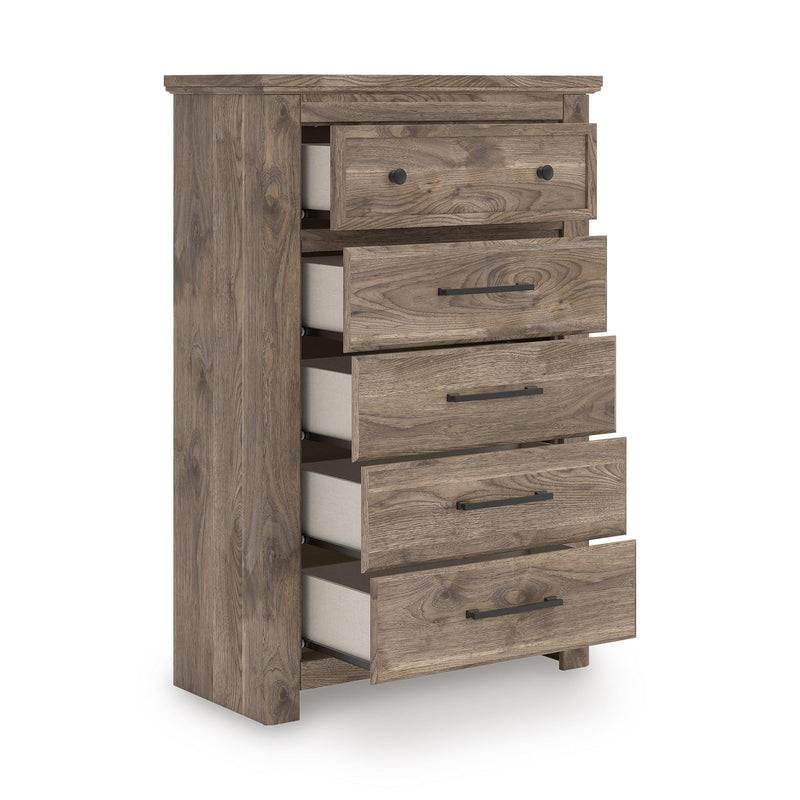  Signature Design by Ashley Rusticott PCB2260-46 Five Drawer Chest IMAGE 2