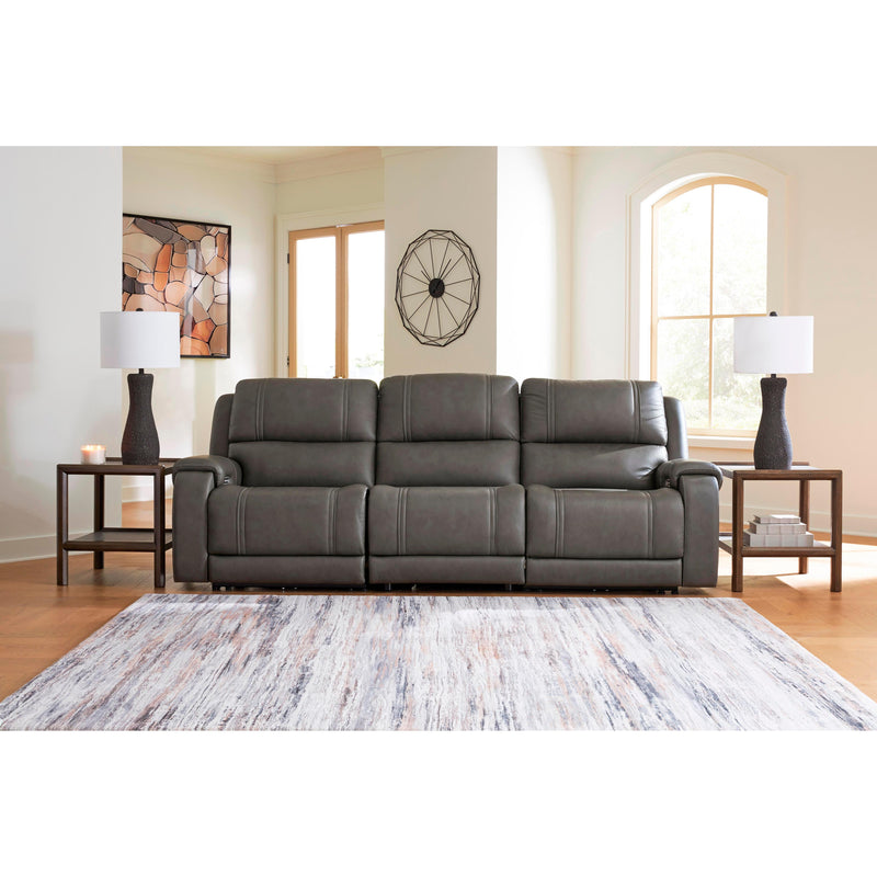 Signature Design by Ashley 5Z - Pittson PCU12600S3 3 pc Power Sectional Reclining Sofa IMAGE 2