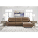  Signature Design by Ashley DeepWakes PCU62606S22 3 pc Reclining Sofa Chaise IMAGE 2