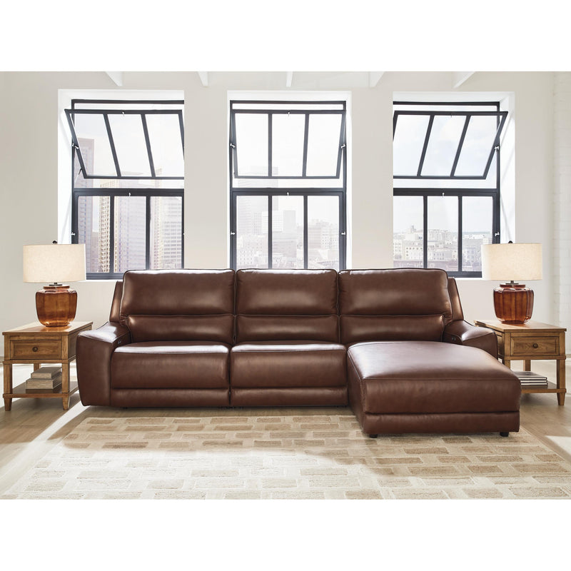  Signature Design by Ashley DeepWakes PCU62607S22 3 pc Reclining Sofa Chaise IMAGE 2