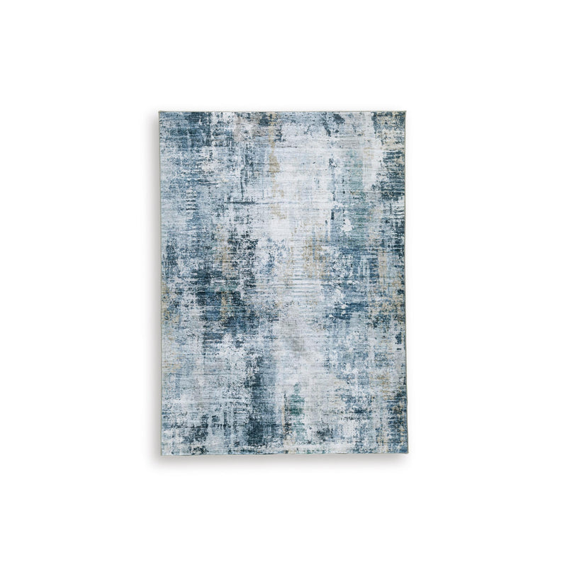  Size_5' x 6'11" -- Signature Design by Ashley Arlenmont Memory Foam Rug IMAGE 1