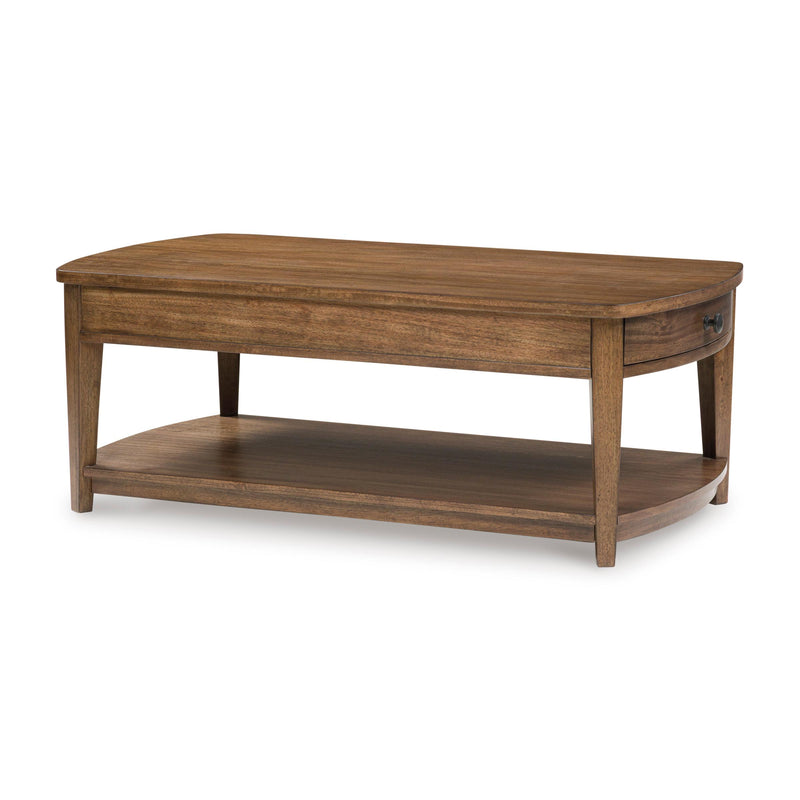  Signature Design by Ashley Burkbyer T513-1 Rectangular Cocktail Table IMAGE 1