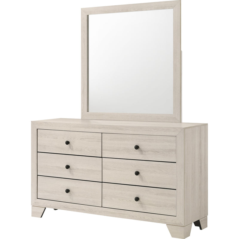  Crown Mark Atticus B6982-1 Dresser - White IMAGE 2