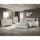  Size_King -- Atticus B6982-K-BED King Bed - White IMAGE 2