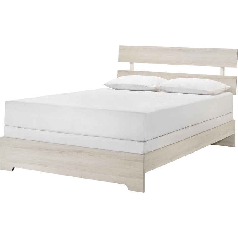  Size_Full -- Atticus B6982-F-BED Full Bed - White IMAGE 1