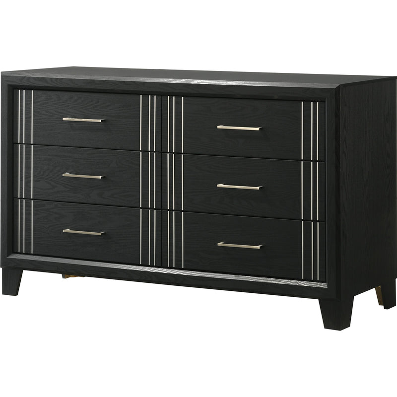  Crown Mark Charlie B9235-1 Dresser - Charcoal IMAGE 1