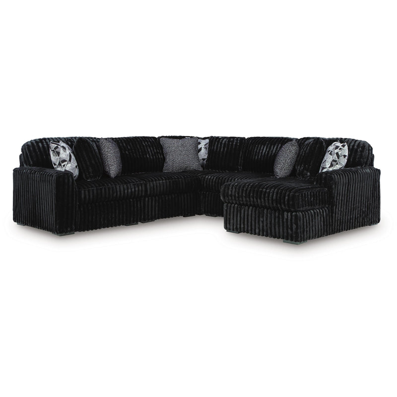  Signature Design by Ashley Midnight-Madness 98103S22 5 pc Sectional with Chaise IMAGE 1