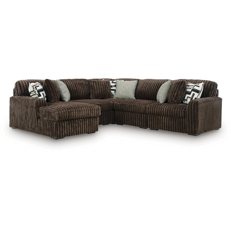  Signature Design by Ashley Midnight-Madness 98104S21 5 pc Sectional with Chaise IMAGE 1