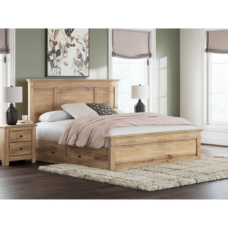  Signature Design by Ashley Makidern PCB1170B14 King Panel Storage Bed IMAGE 2