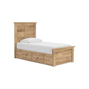  Signature Design by Ashley Makidern PCB1170B30 Twin Panel Storage Bed IMAGE 1